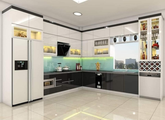 Thiết kế nội thất phòng bếp đẹp 