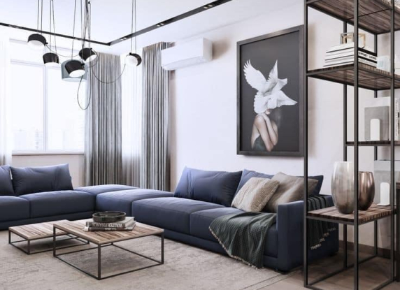 nội thất phòng khách hiện đại 