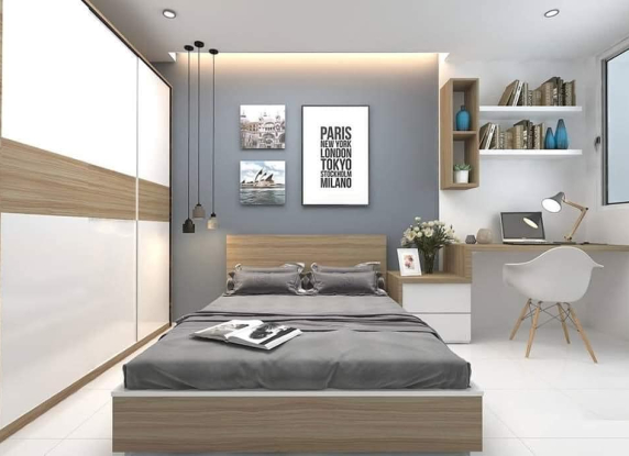  thiết kế nội thất phòng ngủ hiện đại 