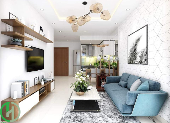 thiết kế nội thất phòng khách đẹp 